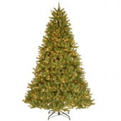 9 ft. Feel Real Grande Fir Medium Hinged Artificial Christmas Tree with 900 Clear Lights