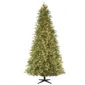 9 ft. PowerConnect Tiffany Fir Artificial Christmas Slim Tree with Clear Lights