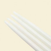 10 in. White Taper Candles (12-Set)