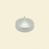 1.75 in. Pearl White Floating Candles (Box of 24)