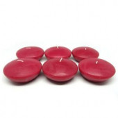 3 in. Red Floating Candles (Box of 12)