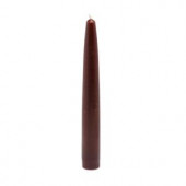 6 in. Brown Taper Candles (Set of 12)