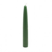 6 in. Hunter Green Taper Candles (Set of 12)